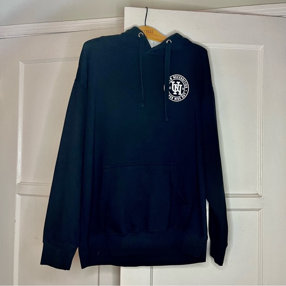 Urban Necessities Other - Navy Blue Hoodie with Emblem